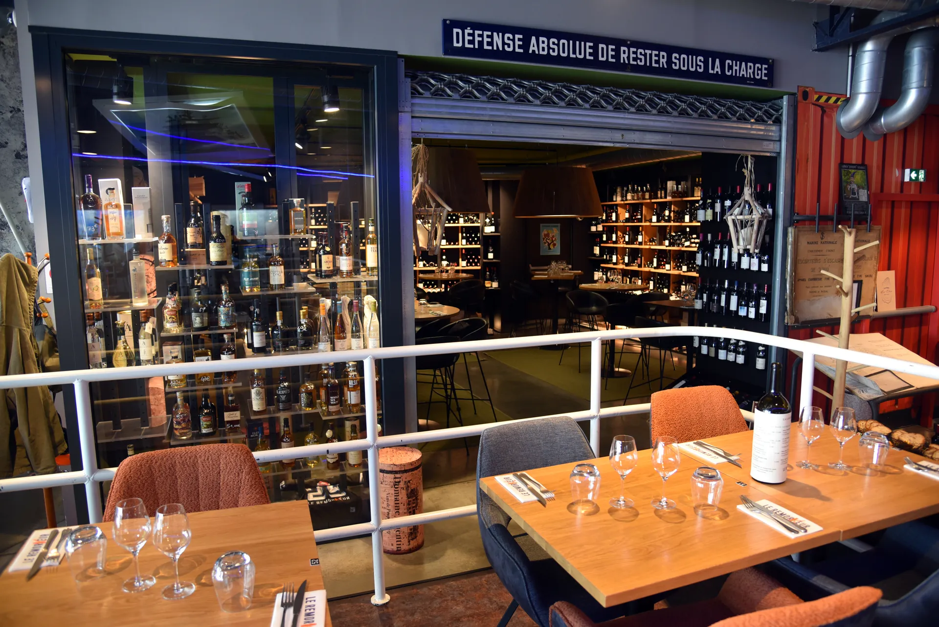 Restaurant Le RemorKeur - Intérieur chaleureux